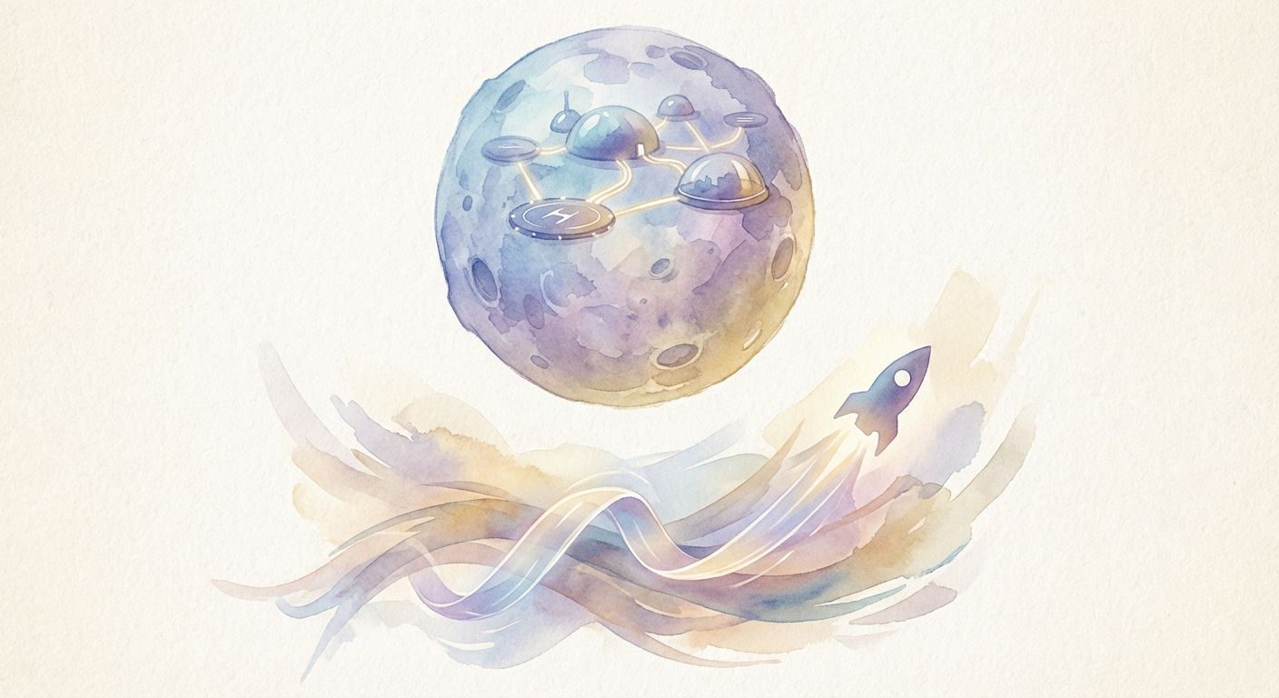 Illustration for Space exploration and commercial spaceflight: Science process and culture